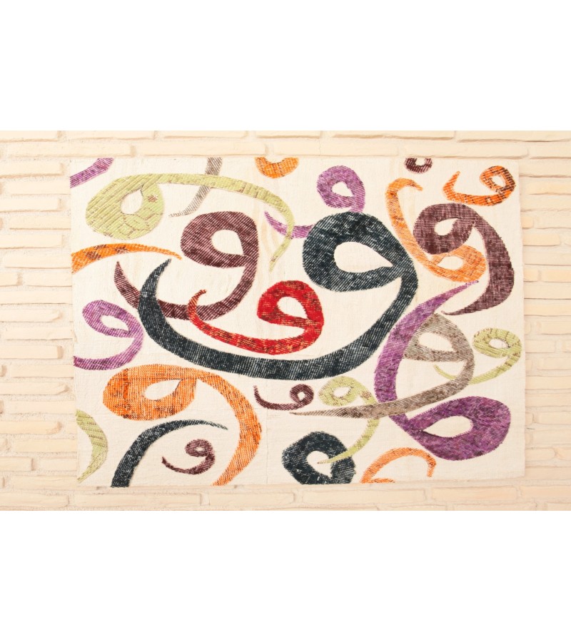 Artisan Crafted Beauty: Hand-Made Tapestry Portrait