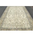 7x10 bed plan rug, Turkish handmade rug, 6'9 X 10'4 retro rug