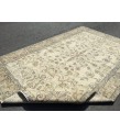 7x10 bed plan rug, Turkish handmade rug, 6'9 X 10'4 retro rug