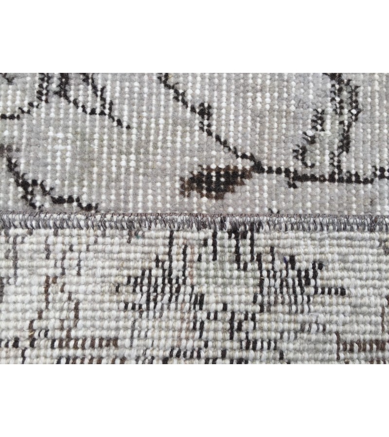 7x11 vintage dining room rug, area rug, 6'9 X 10'9 Turkish living room rug