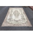 5x9 hand knotted rug, rustic area rug, rug for living room, 5'5 X 9' bedroom Rug