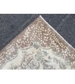 5x9 hand knotted rug, rustic area rug, rug for living room, 5'5 X 9' bedroom Rug