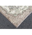 5x9 hand knotted rug, rustic area rug, rug for living room, 5'5 X 9' bedroom Rug