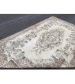 5x9 hand knotted rug, rustic area rug, rug for living room, 5'5 X 9' bedroom Rug