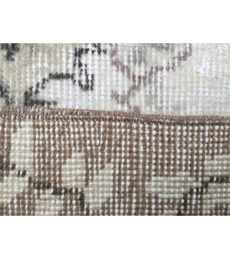 5x9 hand knotted rug, rustic area rug, rug for living room, 5'5 X 9' bedroom Rug