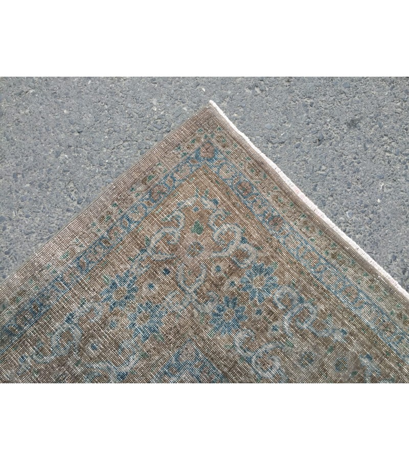 10x14 retro oversize rug, hand woven rug, Vintage rug, 9'8 X 13'8 Living room rug
