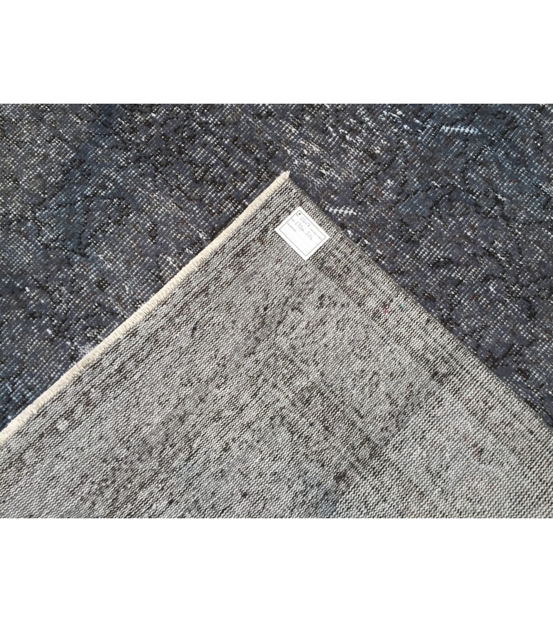 6x11 Turkish Vintage rug, grey rug, 5'10 X 10'7 Handmade rug, Home decor rug