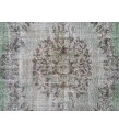 6x10 green gray bedroom rug, Vintage turkish rug , Living room rug , 6'5 X 10' boho Rug