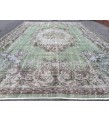 6x10 green gray bedroom rug, Vintage turkish rug , Living room rug , 6'5 X 10' boho Rug