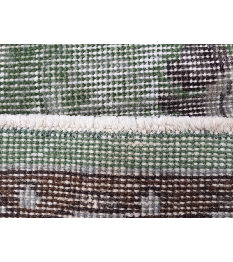6x10 green gray bedroom rug, Vintage turkish rug , Living room rug , 6'5 X 10' boho Rug
