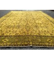 8x10 Wool Yellow Green Oushak Rug , 7x10 Handmade Area rug , 6'11 x 10'1 Turkish Rug