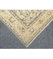 7x9 dining room rug , retro kitchen rug , vintage Turkish rug, , 6'8 X 9'5 Area Rug