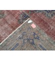 7x10.5 rug for living room, bedroom rug, 6'11 X 10'6 muted Handmade rug, area rug