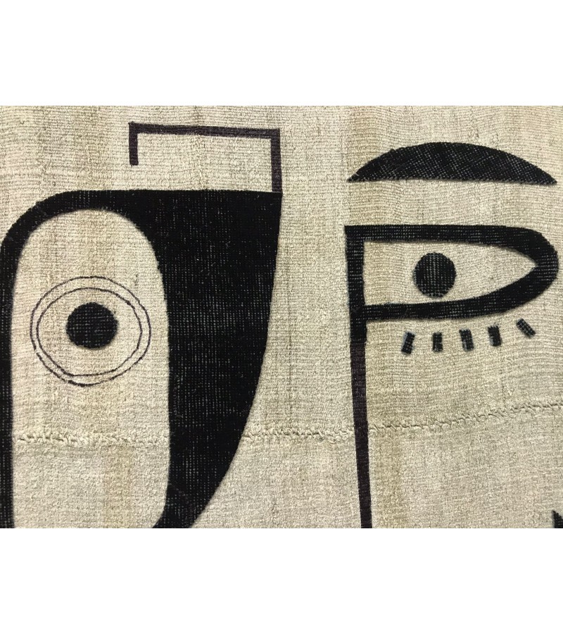 Expressive Strokes: Handcrafted Abstract Portraiture