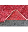 5x9 red bed plan rug, Living room rug , 5'5 X 9' Vintage rug