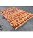 Shaggy Rug 8x11 , Moroccan Rug , Muted Throw rug , 7'7 X 10'10 Tulu Turkish Rug , Nomadic Rug , Soft rug