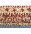 Shaggy Rug 8x11 , Moroccan Rug , Muted Throw rug , 7'7 X 10'10 Tulu Turkish Rug , Nomadic Rug , Soft rug