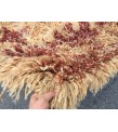 Shaggy Rug 8x11 , Moroccan Rug , Muted Throw rug , 7'7 X 10'10 Tulu Turkish Rug , Nomadic Rug , Soft rug