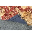 Shaggy Rug 8x11 , Moroccan Rug , Muted Throw rug , 7'7 X 10'10 Tulu Turkish Rug , Nomadic Rug , Soft rug