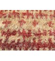 4x7 rainbow shaggy rug, nomadic dining room rug, Vintage rug , 4'1 X 6'7 Handmade rug