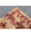 4x7 rainbow shaggy rug, nomadic dining room rug, Vintage rug , 4'1 X 6'7 Handmade rug