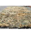 Vintage Moroccan Style Shaggy rug 7x11 , Handmade Turkish Tulu rug , Soft Bedroom rug , 7'3 X 10'10 , Living room rug