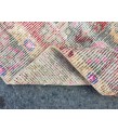 3x10 distressed vintage runner, entryway runner, 3'1 X 9'10 woven runner