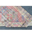 3x10 distressed vintage runner, entryway runner, 3'1 X 9'10 woven runner