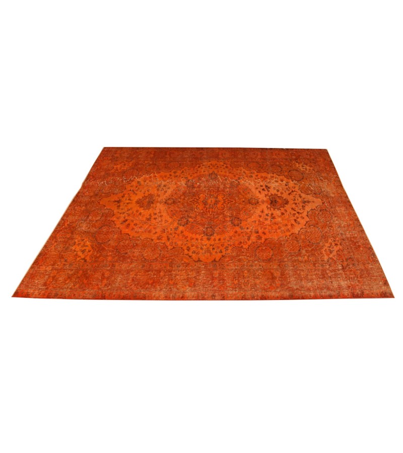 5.5 x 8.4 Ft  165x255 cm Orange rug