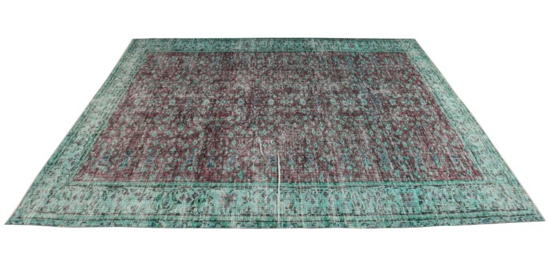 6.1 x 9.3 Ft.. 185x285 cm Modern Boho deco Vintage