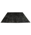 6.0 X 8.11 Ft..  184x271 cm Simple pattern black carpet