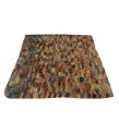 6.9 X 7.8  Ft.. 205x235 cm Colorful High Pile Designer rug
