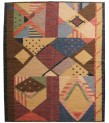 4.7 X 6.5 Ft.. 140x195 cm  Abstract Design Kilim Rug .. (Sold out)