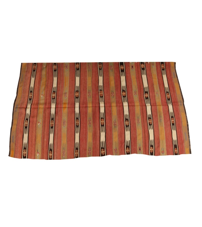 4.3 X 8.6 Ft..  130x260 cm Antique Kilim Rug