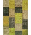 Turkish Patchwork rug, Vintage Handmade Rug , Anatolian Rug , Modern Rug , Bohemian Rug  , %100 Wool Rug , Area Rug