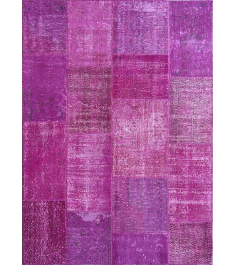 Turkish Patchwork rug, Vintage Handmade Rug , Anatolian Rug , Modern Rug , Bohemian Rug  , %100 Wool Rug , Area Rug