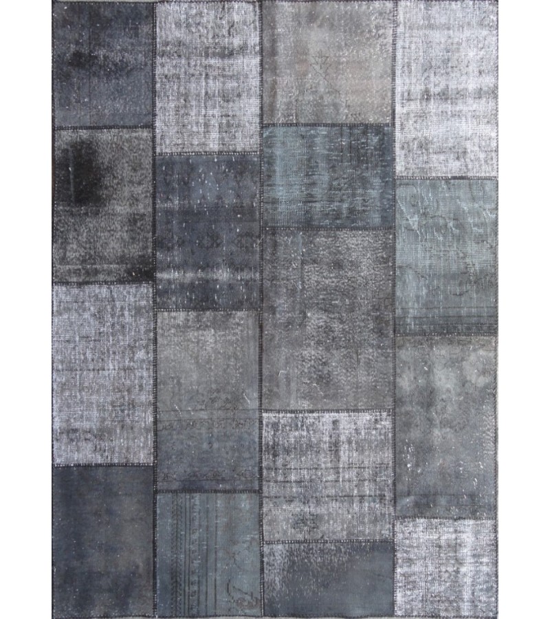 Turkish Patchwork rug, Vintage Handmade Rug , Anatolian Rug , Modern Rug , Bohemian Rug  , %100 Wool Rug , Area Rug