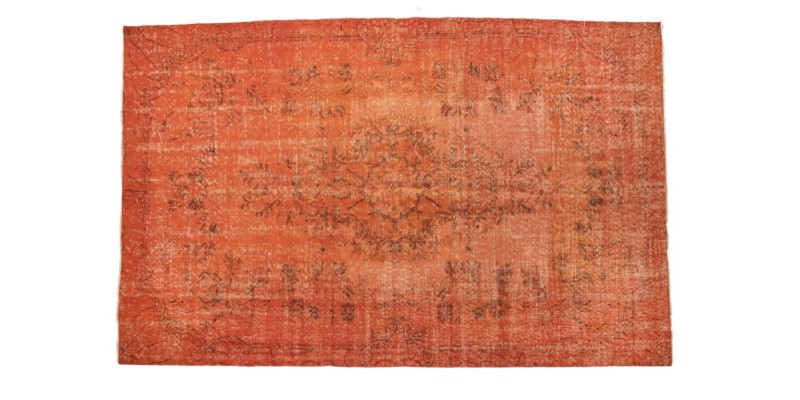 5.7 X 9.1 170 X 276 CM  Orange Vintage Carpet