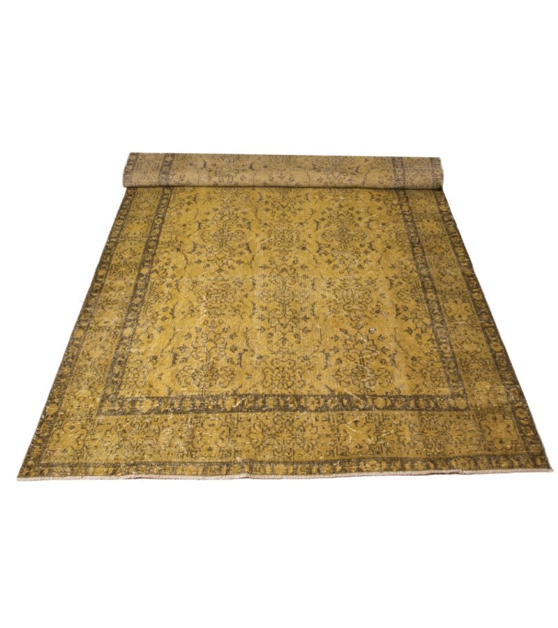 5.3X8.8 Ft.. 160X205 CM Pastel Yellow Bedroom Rug