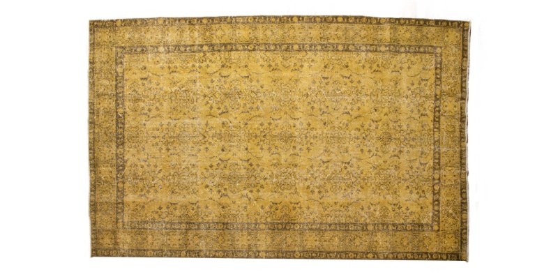 5.3X8.8 Ft.. 160X205 CM Pastel Yellow Bedroom Rug