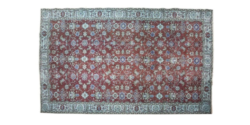 5.5 X 9.6 Ft.. 165X290 CM Floral Modern Boho deco Oushak Rug