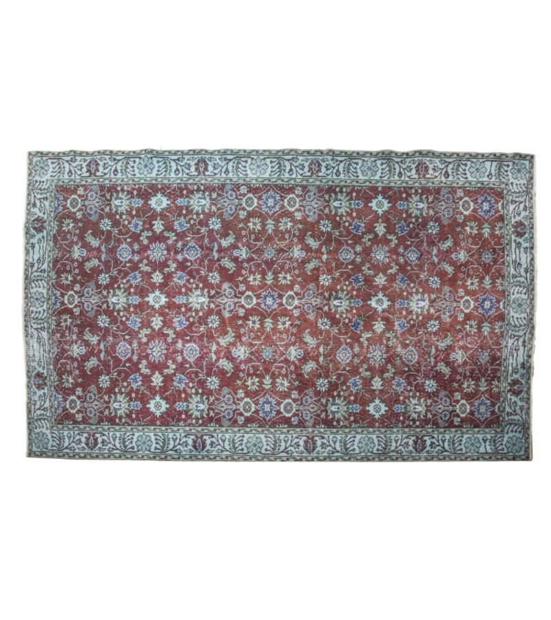 5.5 X 9.6 Ft.. 165X290 CM Floral Modern Boho deco Oushak Rug