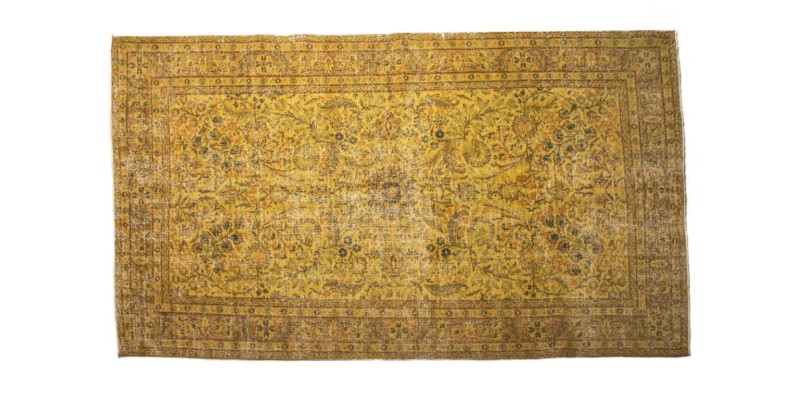 5.4 X 8.10 Ft.. 163X270 CM Mixed Color Vintage Turkish Rug