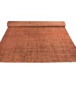 8.1 X 11.8 Ft 250x360 CM  Orange Turkish Area Rug Large Living Room rug