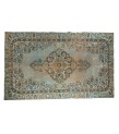 4.6 X 7.1 Ft 1143x217 CM  This is one Hand Knotted Rug , Turkish Vintage Rug , Kitchen Rug
