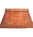 5.7 X 9.2 Ft.. 175x283 cm Orange Color Rug , Living Room Rug , Hand Knotted Rug , Mid-Country Rug Very Good  situation