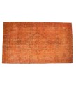 5.6 X 9 Ft.. 172x272 cm Orange Color Rug  Designer rug , Living Room Rug , This one Hand Knotted  Rug