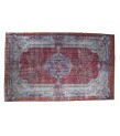 5.7 X 8.5 Ft.. 176x260 cm Turkish Rug , Vintage Hand Knotted Rug , Decoration Two Colors Rug 