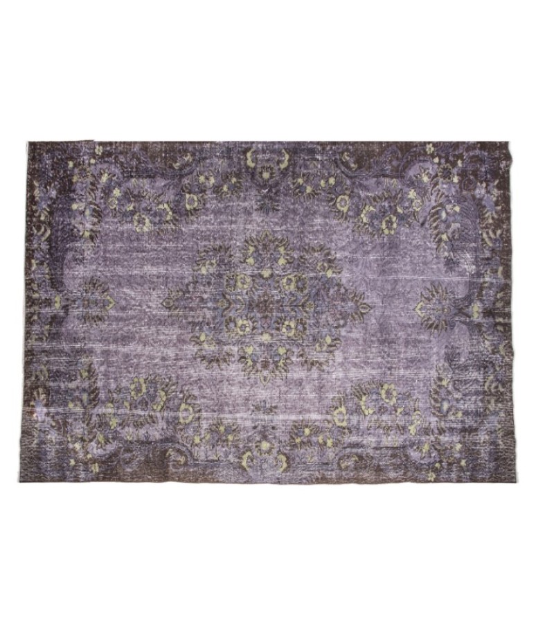 5.7 X 9.8 Ft.. 175x301 cm Muted Rug , This is Hand Knotted Rug , Vintage Rug , Brown Color Rug 