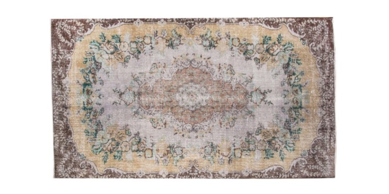 4.8 X 8.8 Ft.. 149x268 cm Turkish Rug , Bedroom Muted Rug , Decoration Rugs , This Hand Knotted Rug